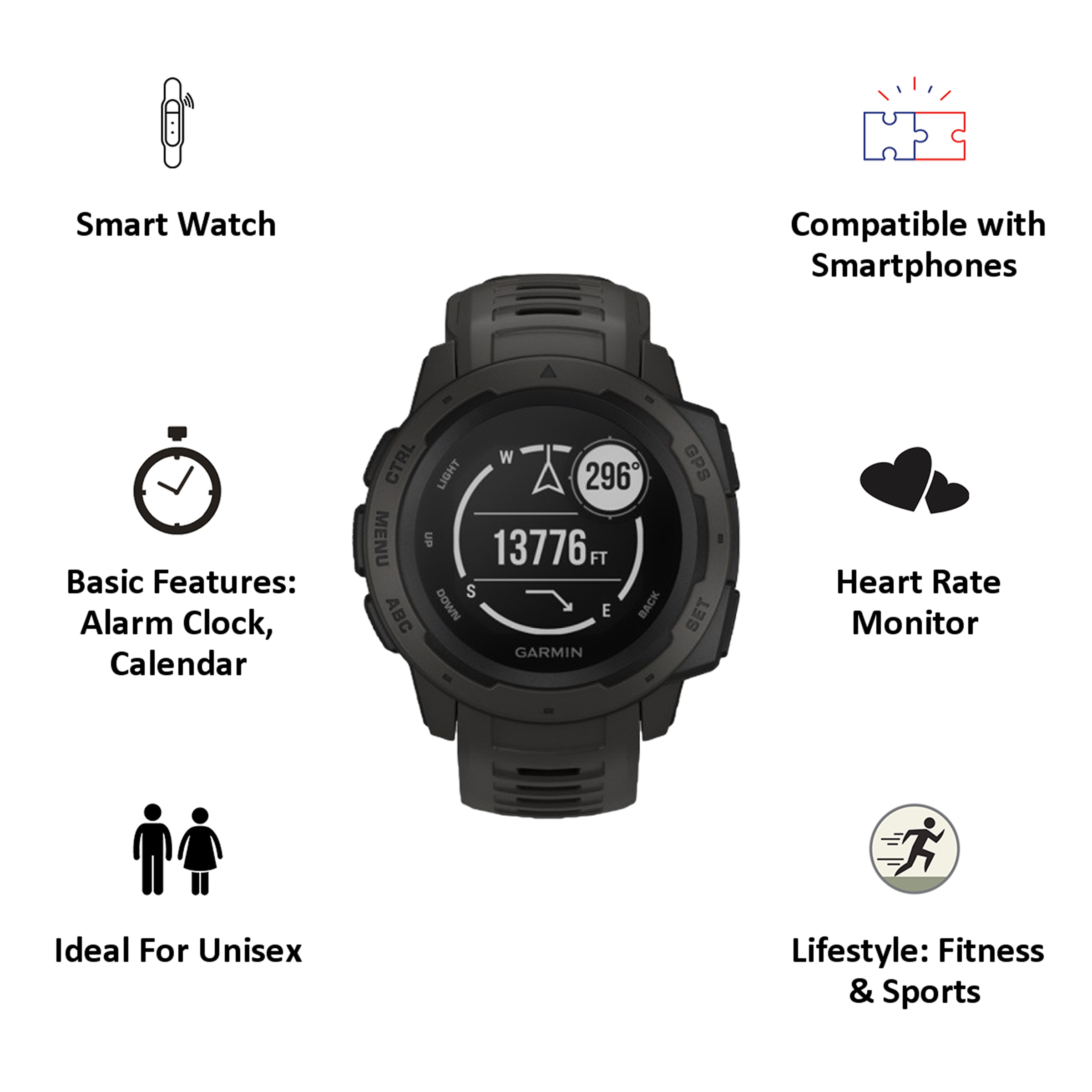 garmin instinct heart rate monitor accuracy